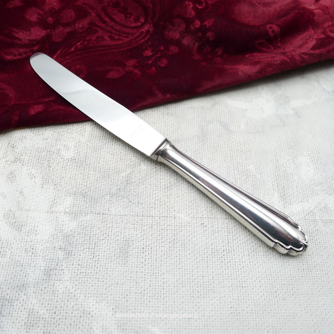 Bruckmann 690 Lieselotte Dessertmesser 20,9cm rostfrei 90 versilbert